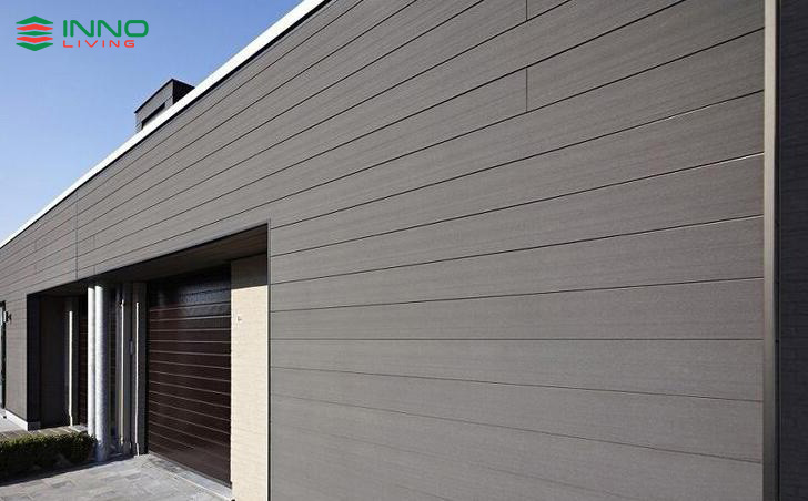 Tấm gỗ nhựa ốp trần - tường ngoài trời INNOliving 225×20