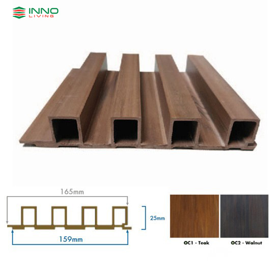 Tấm ốp lam sóng gỗ nhựa INNOliving W165T25