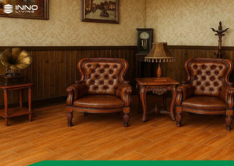 Sàn nhựa Vinyl hèm khóa SPC Inno Living