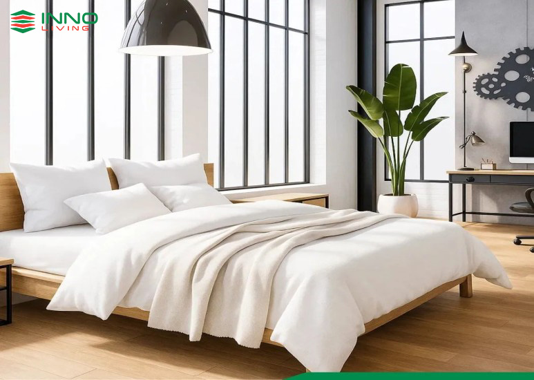 Sàn nhựa Vinyl hèm khóa SPC Inno Living