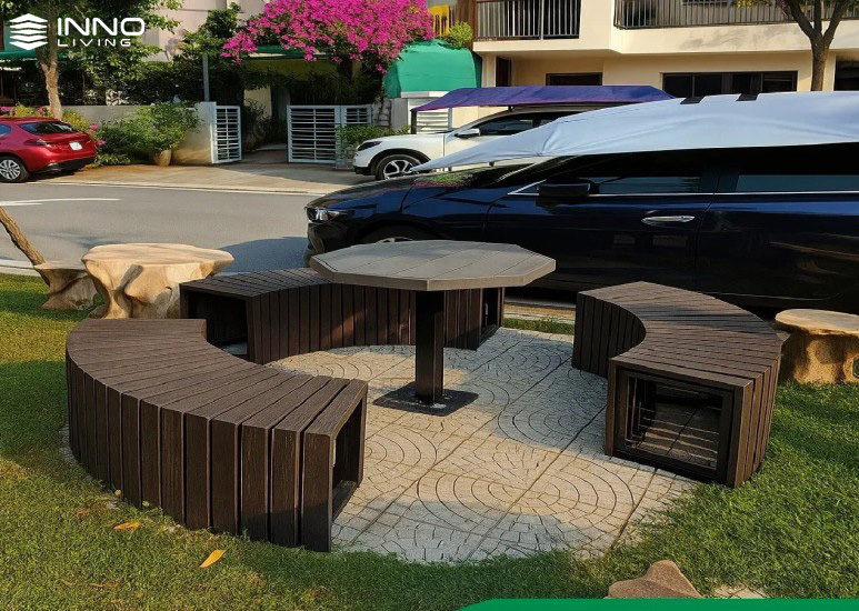 Ứng Dụng Của Gỗ Nhựa Ngoài Trời Tại Công Viên, Khu Du Lịch 4 Ứng dụng của gỗ nhựa ngoài trời