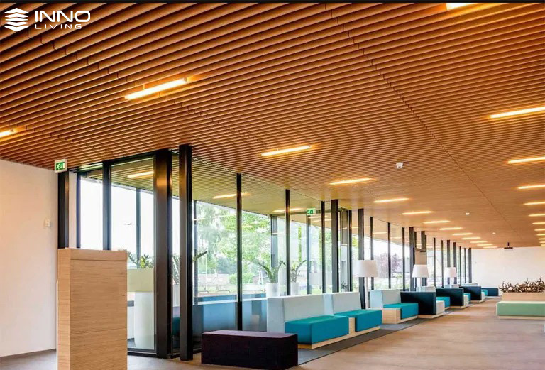 Trần Lam Gỗ Nhựa Trong Nhà - Giải Pháp Trang Trí Nội Thất Sang Trọng 1 Trần lam gỗ nhựa