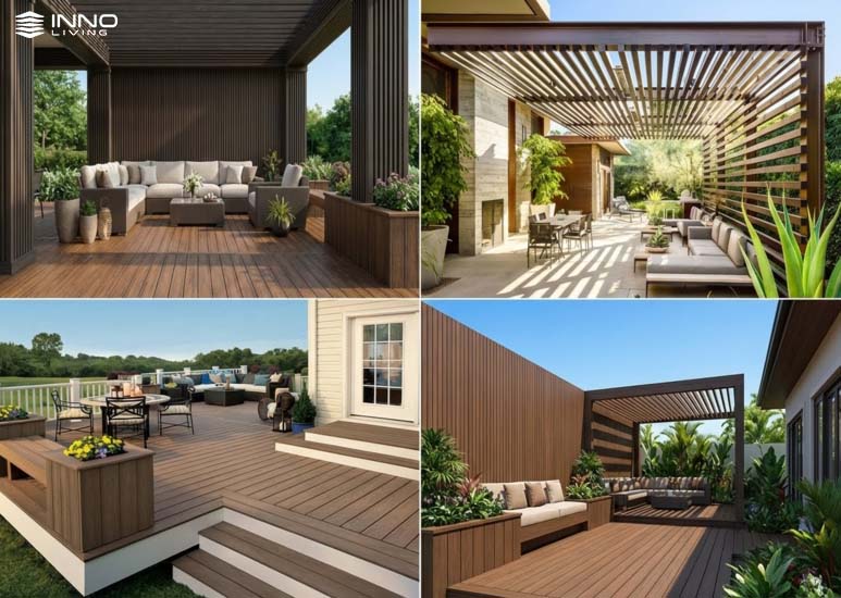 INNO LIVING tự hào cung cấp các sản phẩm gỗ nhựa chất lượng INNO LIVING tự hào cung cấp các sản phẩm gỗ nhựa chất lượng