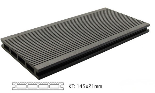 Sàn Gỗ Nhựa WPC Ngoài Trời 145x21 14 Sàn gỗ nhựa ngoài trời INNOliving 145×21