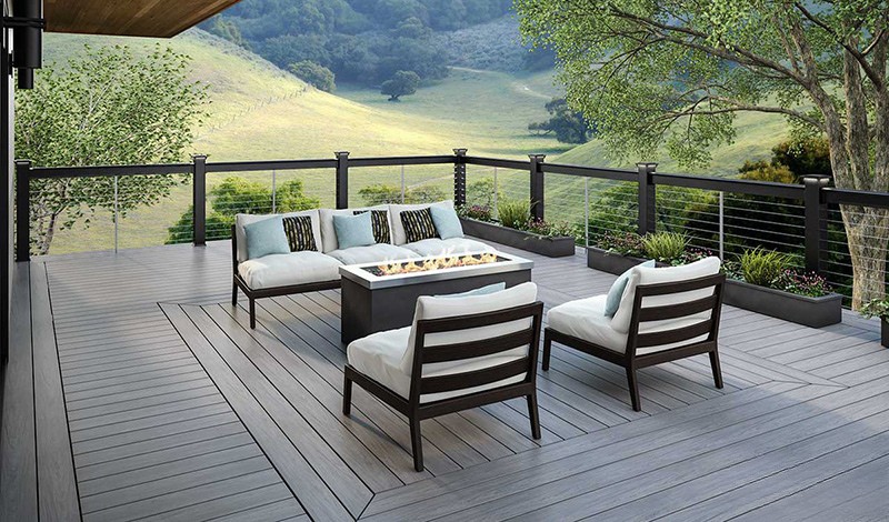 Sàn Gỗ Nhựa WPC Ngoài Trời 145x21 10 Sàn gỗ nhựa ngoài trời INNOliving 145×21