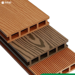 Sàn Gỗ Nhựa Ngoài Trời INNOliving 140x25 Lỗ Vuông