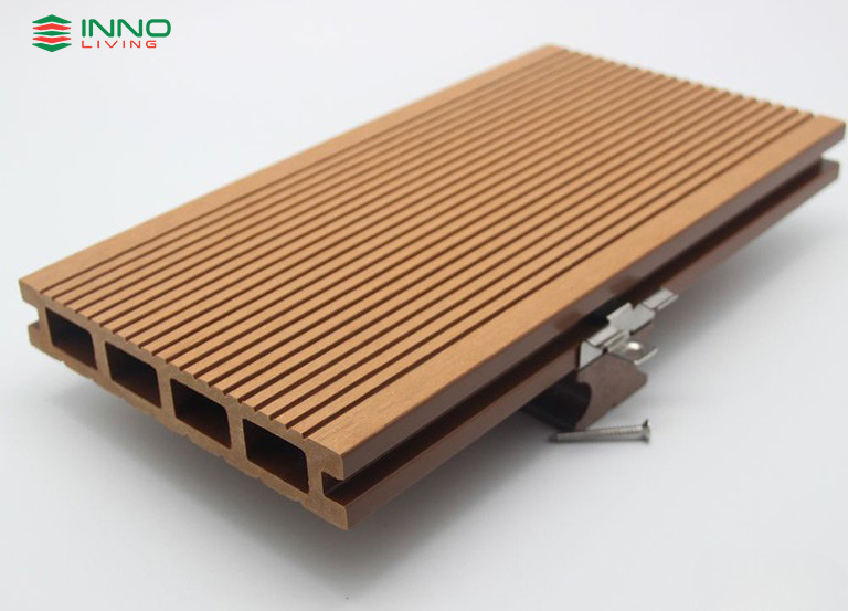 sàn gỗ nhựa ngoài trời INNOliving 140x25 lỗ vuông sàn gỗ nhựa ngoài trời INNOliving 140x25 lỗ vuông