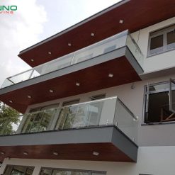 Tấm gỗ nhựa ốp trần - tường ngoài trời INNOliving 225×20