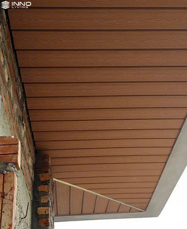 Tấm gỗ nhựa ốp tường ngoài trời INNOliving 145x21 (2)