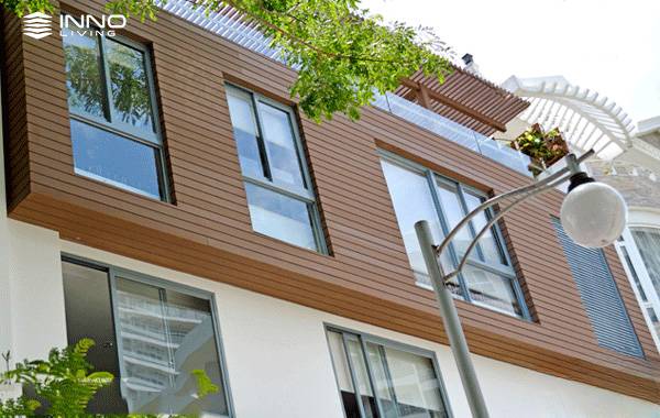 Tấm Ốp Trần - Tường Gỗ Nhựa Ngoài Trời INNOliving 154x21 6 Tấm ốp gỗ nhựa ngoài trời INNOliving 154×21