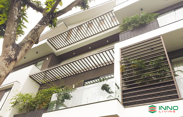 Lam Gỗ Nhựa Ngoài Trời INNOLIVING 30x30 13 1 3