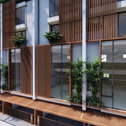 Lam Gỗ Nhựa Ngoài Trời INNOLIVING 30x30 7 3 1