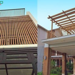 Lam Gỗ Nhựa Ngoài Trời INNOLIVING 30x30 6 4 1