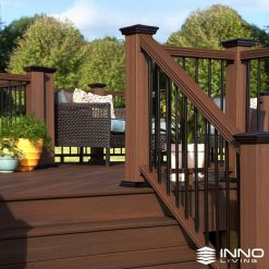 Cột Gỗ Nhựa Composite Ngoài Trời INNOLIVING 100x100 5 5 2