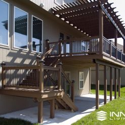 Cột Gỗ Nhựa Composite Ngoài Trời INNOLIVING 100x100 4 7 2