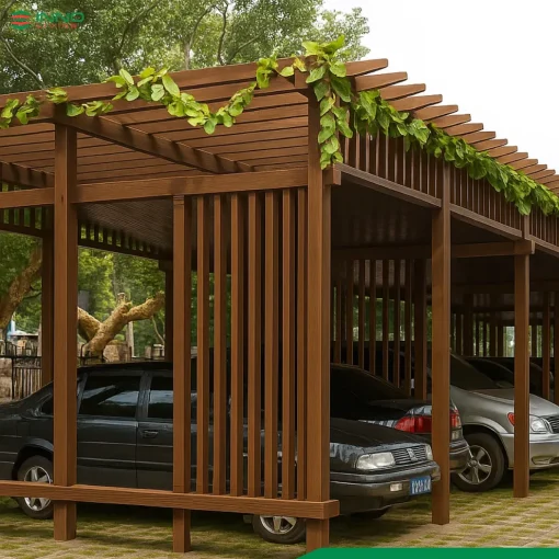 cot go nhua composite ngoai troi innoliving 100 100 8