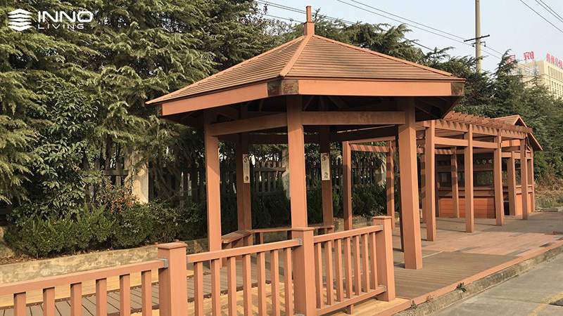 Cột gỗ nhựa ngoài trời INNOliving 120×120