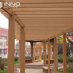 Cột gỗ nhựa ngoài trời INNOliving 120×120