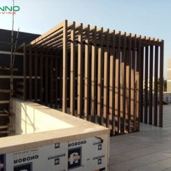 Thanh lam gỗ nhựa ngoài trời INNOliving 60×40