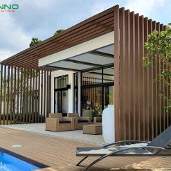Thanh lam gỗ nhựa ngoài trời INNOliving 90×40