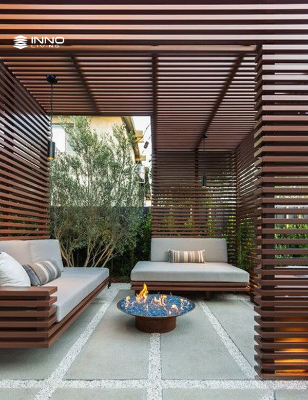 Thanh lam gỗ nhựa ngoài trời INNOliving 90×40