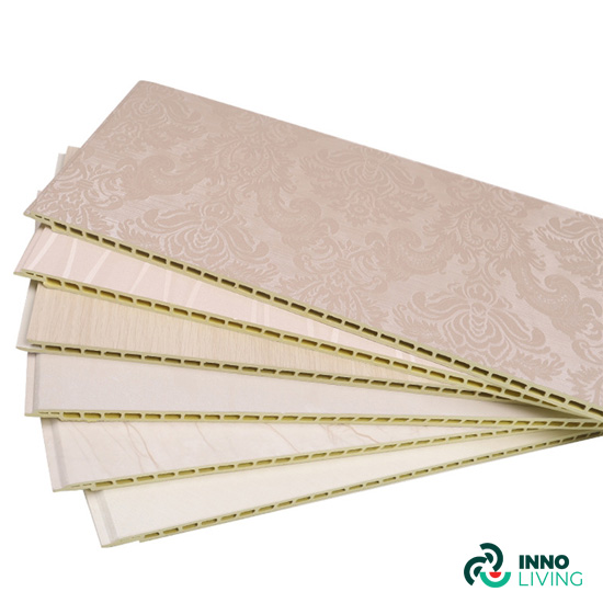 Tấm nhựa ốp tường PVC Nano vân giấy dán tường bản rộng 60cm