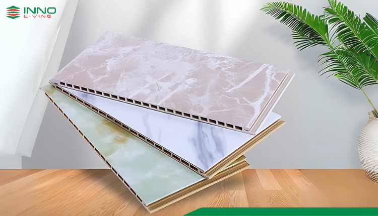 Tấm ốp PVC Nano vân đá 40cm: nhẹ, bền, cách âm, cách nhiệt, dễ thi công Tấm ốp PVC Nano vân đá 40cm: nhẹ, bền, cách âm, cách nhiệt, dễ thi công