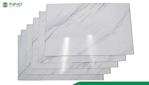 Tấm nhựa ốp tường PVC Nano vân đá bản 40cm