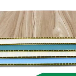 Tấm nhựa ốp tường PVC Nano vân gỗ bản 40cm