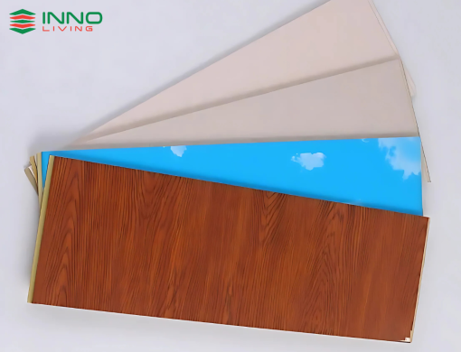 Tấm ốp vân gỗ 60cm hiện đại, bền đẹp, không cần sơn, tiết kiệm chi phí hiệu quả