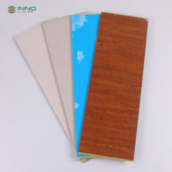 Tấm Nhựa Ốp Tường PVC Nano Vân Gỗ Bản 60cm 4 Tấm nhựa ốp tường PVC Nano vân gỗ bản 60cm
