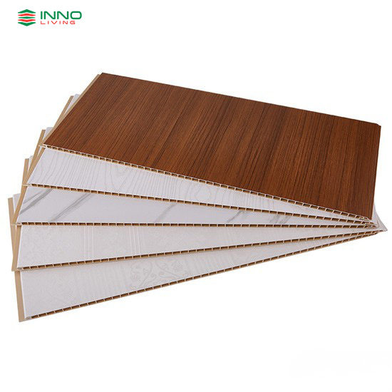 Tấm Nhựa Ốp Tường PVC Nano Vân Gỗ Bản 60cm 7 Tấm nhựa ốp tường PVC Nano vân gỗ bản 60cm