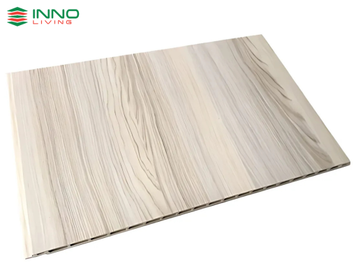 tấm nhựa ốp tường PVC Nano vân gỗ bản 60cm