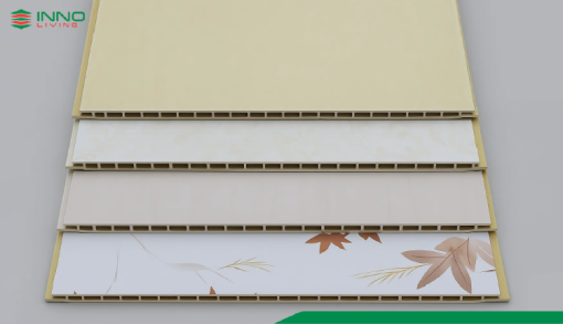 Tấm nhựa ốp tường PVC Nano vân giấy dán tường bản 30cm