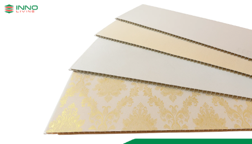 Tấm nhựa ốp tường PVC Nano vân giấy dán tường bản 30cm