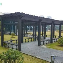 Thanh Lam Gỗ Nhựa Ngoài Trời 100x50 6 thanh lam go nhua ngoai troi innoliving 100 50 10