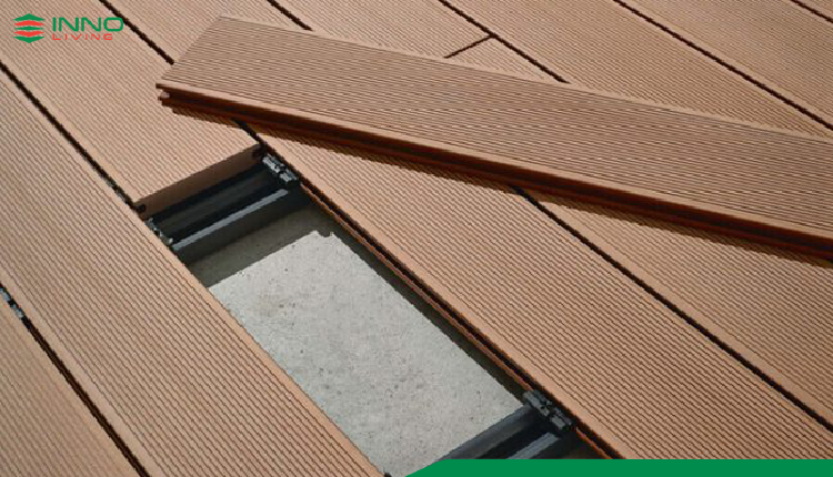 INNO LIVING 60x30 làm từ WPC, chống chịu thời tiết, mối mọt INNO LIVING 60x30 làm từ WPC, chống chịu thời tiết, mối mọt