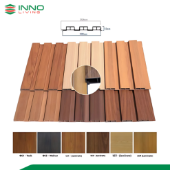 Tấm lam sóng gỗ nhựa