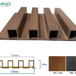 Tấm ốp lam sóng INNO LIVING W165T25 bền màu, chống chịu thời tiết