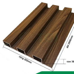 tấm ốp lam sóng gỗ nhựa INNO LIVING W202T30