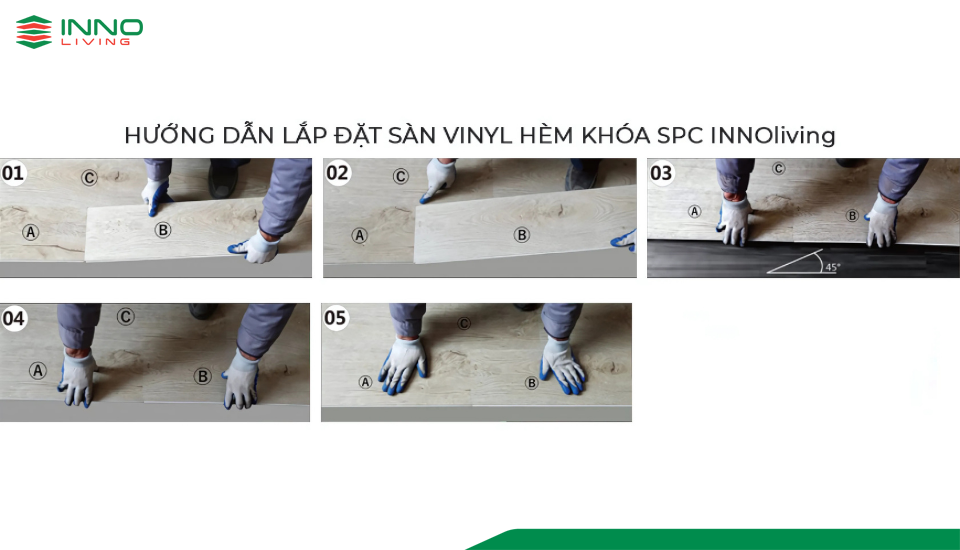 Sàn Vinyl Hèm Khóa SPC