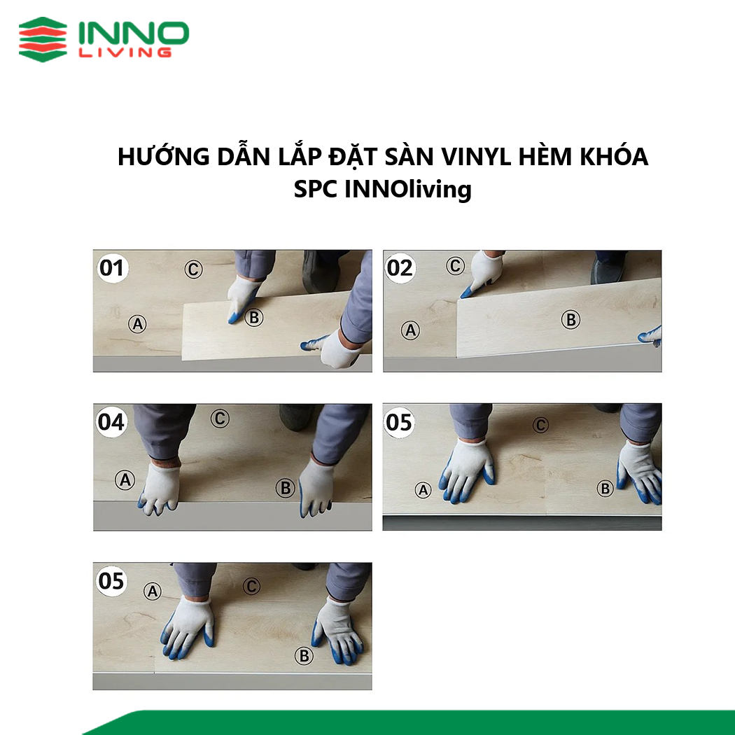 Hướng dẫn lắp đặt sàn vinyl