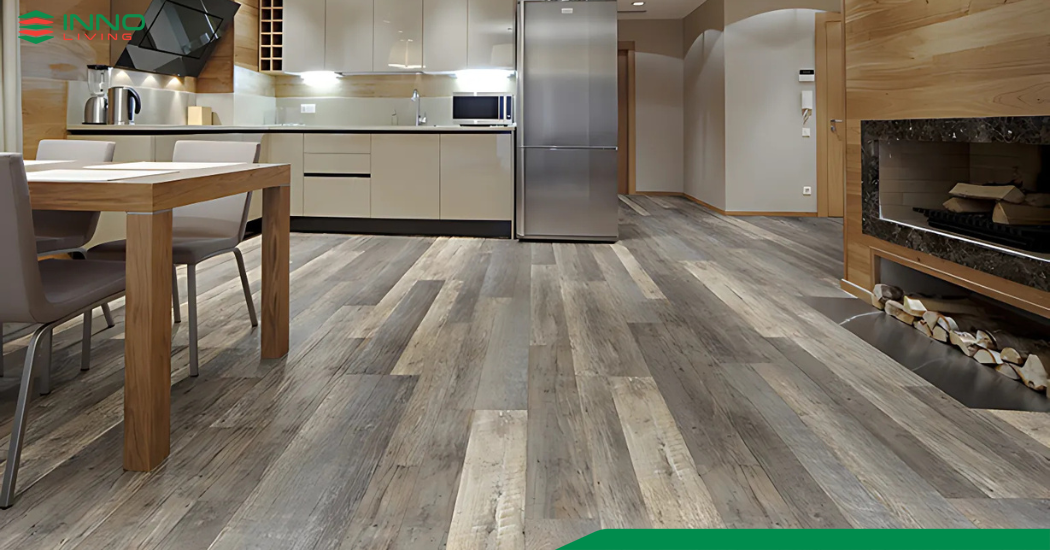 Sàn nhựa vinyl SPC cách âm có xu hướng ngày càng phổ biến nhờ ưu điểm cách âm, chống nước vượt trội
