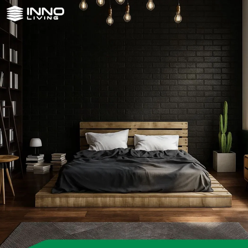 Sàn nhà cho phòng ngủ màu sắc ấm cúng