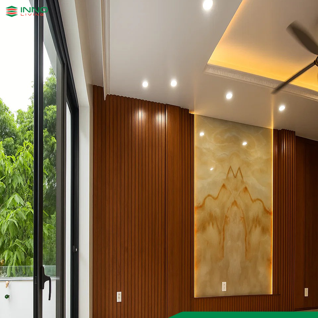 Tối ưu hóa ánh sáng bằng cách tăng cường ánh sáng tự nhiên và sử dụng đèn LED hiệu quả, tạo không gian tươi mới