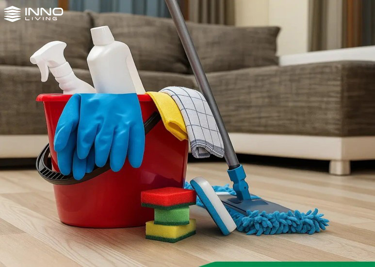 Vệ sinh và bảo quản Sàn nhựa vinyl hèm khóa SPC