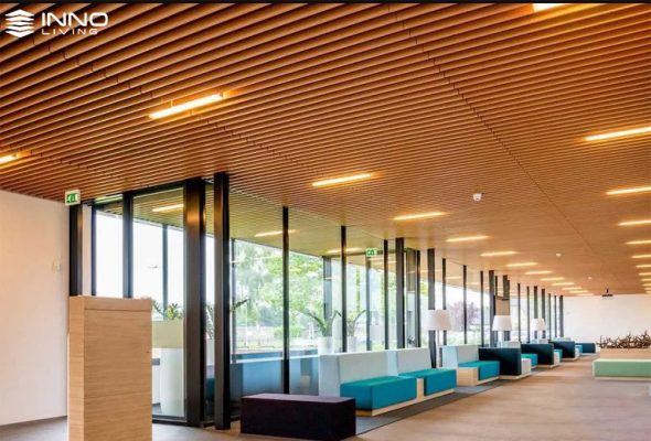 Trần lam gỗ nhựa