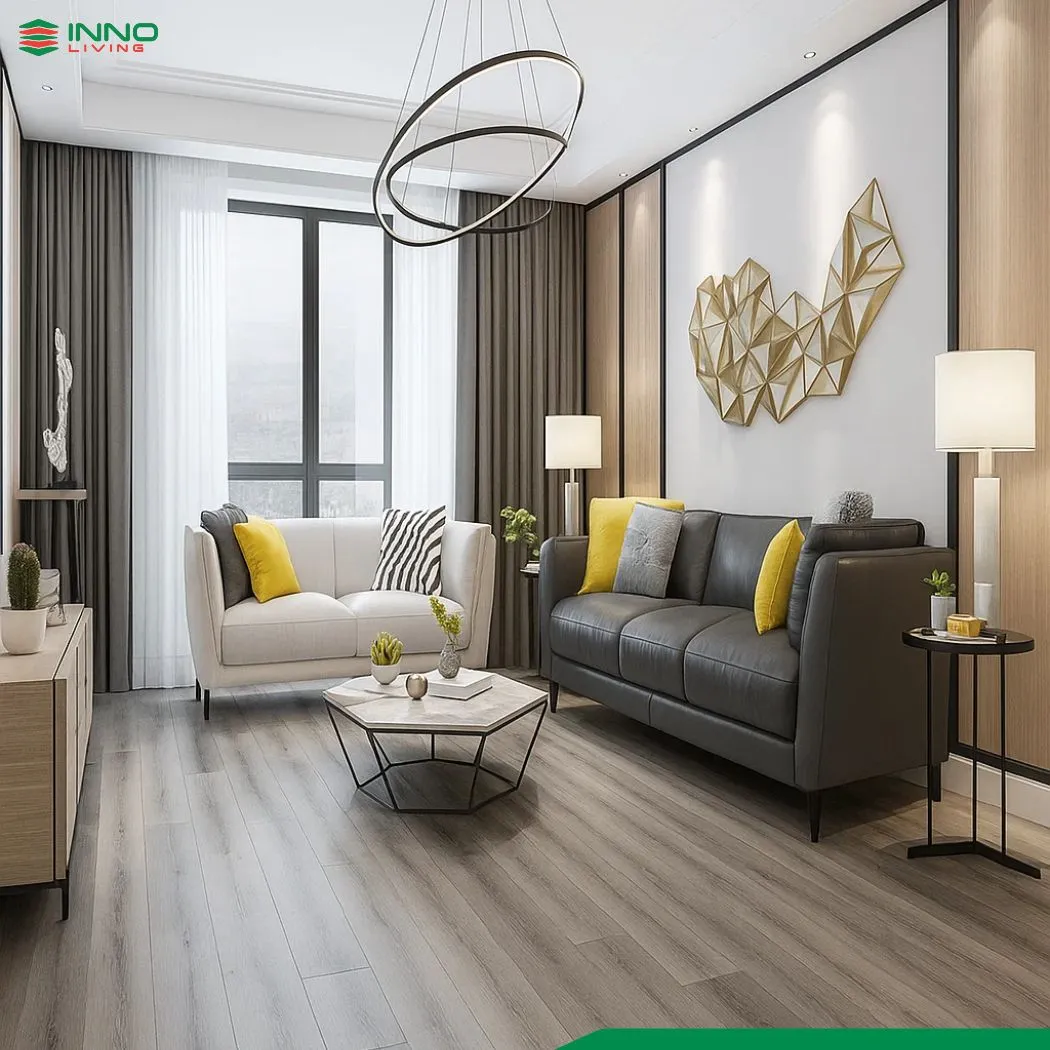 Mua Sàn Nhựa SPC Vân Gỗ Tự Nhiên Ở Đâu Uy Tín, Giá Tốt? 4 Sàn nhựa SPC vân gỗ mang lại vẻ đẹp sang trọng