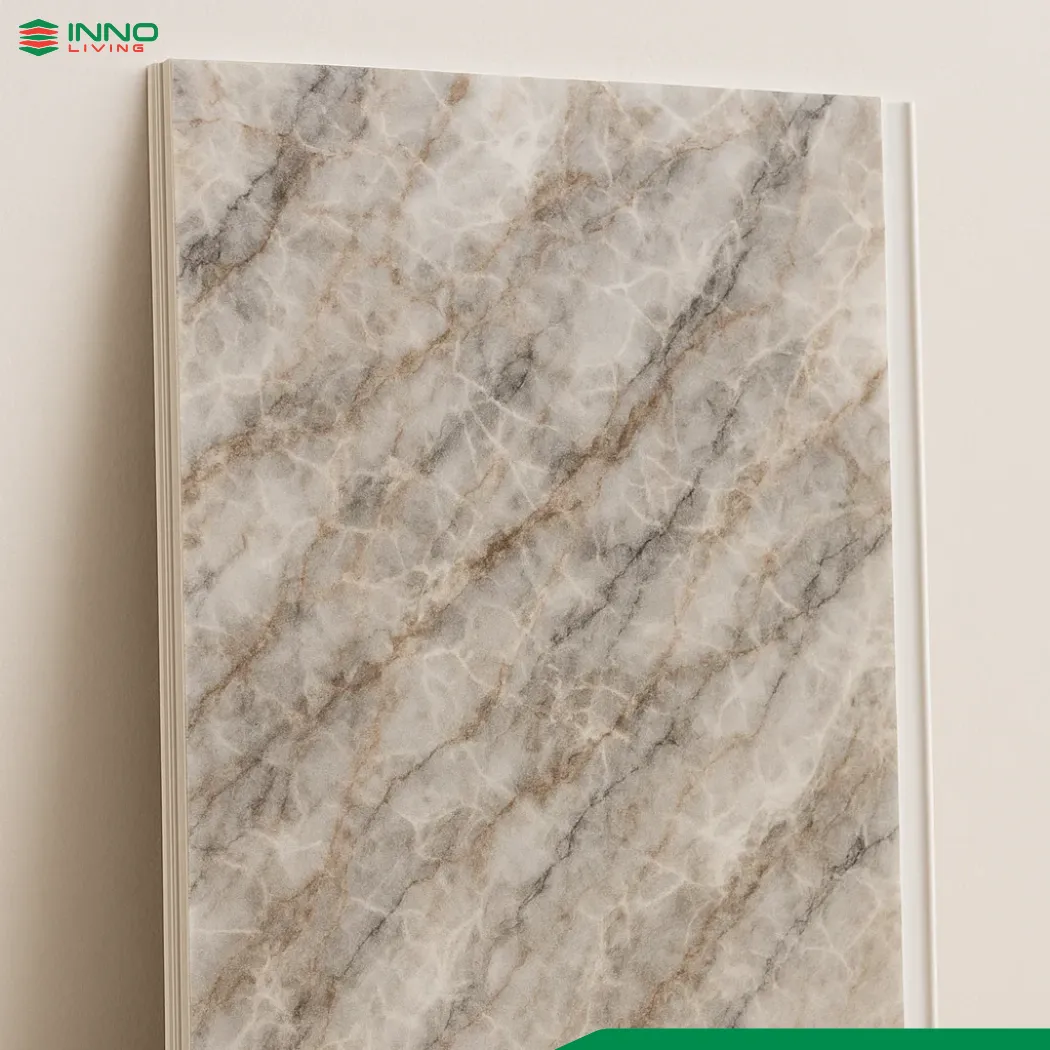 Ưu điểm tấm nhựa ốp tường PVC Nano vân đá Ưu điểm tấm nhựa ốp tường PVC Nano vân đá