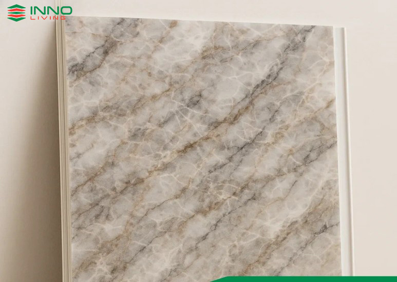 Tấm nhựa ốp tường PVC Nano vân đá